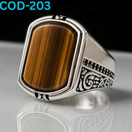 2 Style Tiger Stone Finger Ring(COD-203)
